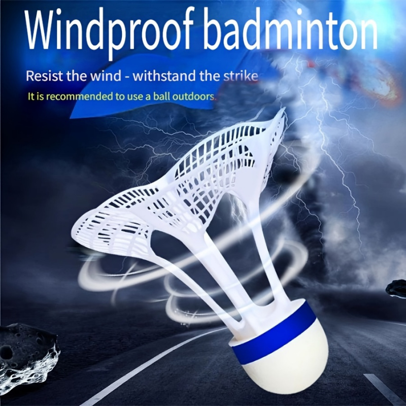 10pcs Wind-Resistant Badminton - Feather Shuttlecock recension och pris