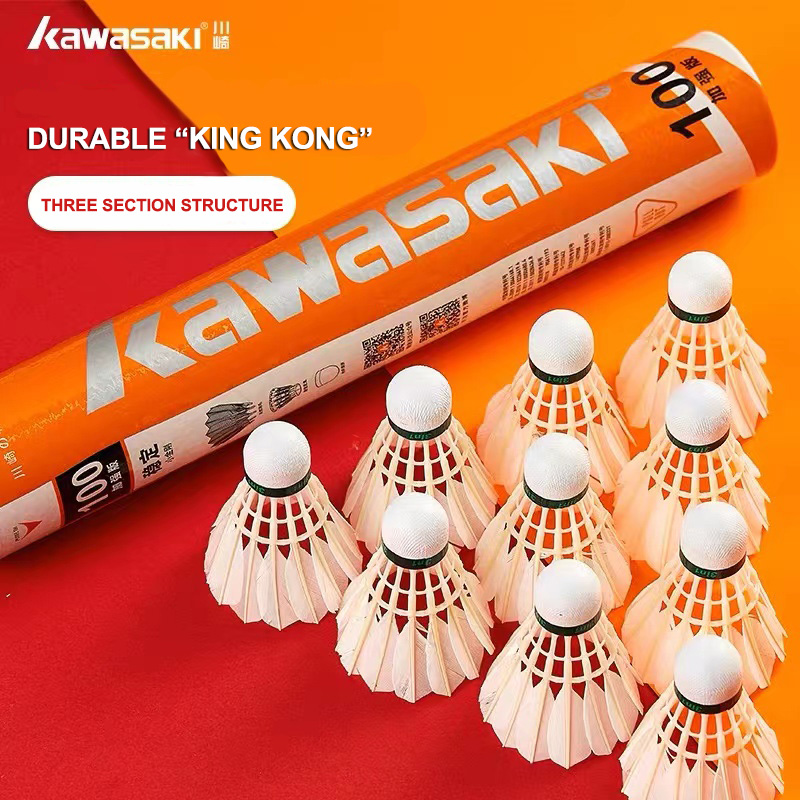 Kawasaki King Kong 100/500 Fea - Feather Shuttlecock recension och pris
