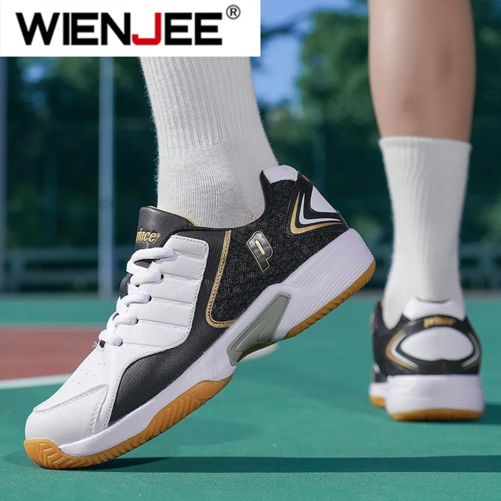 Professional Men Women Leather - Badminton Shoes recension och pris