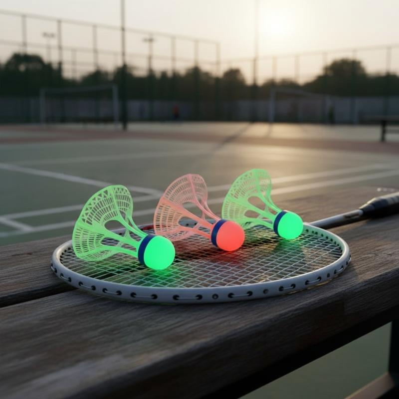 [J] 3/10Pcs LED Badminton Shut - Badminton Shuttlecock recension och pris