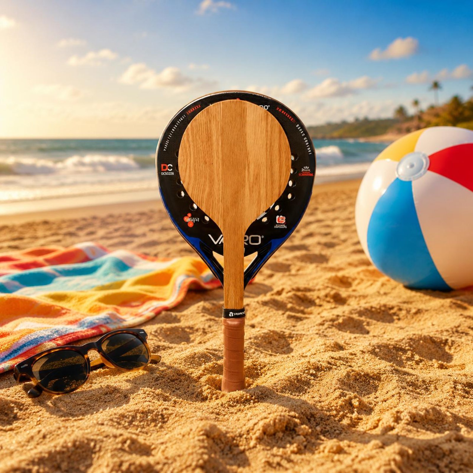 Wood Beach Tennis Racket Beach - Sports Grip recension och pris