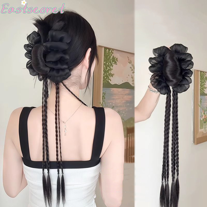 Black Bow Half-tie Hair Claw C - Feather Shuttlecock recension och pris