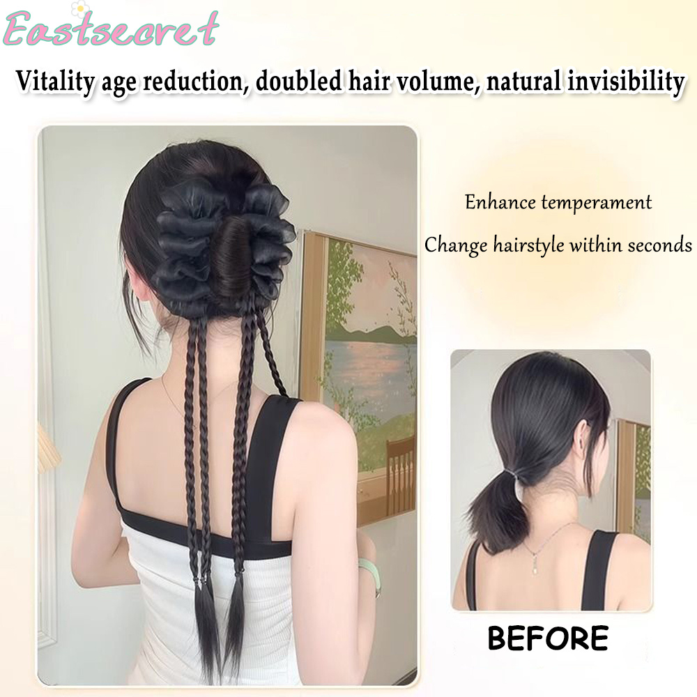 Black Bow Half-tie Hair Claw C - Feather Shuttlecock recension och pris