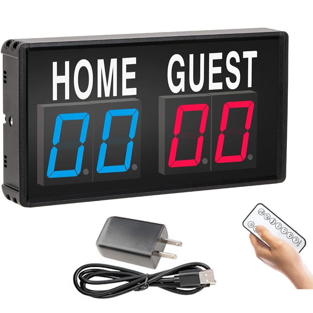 Portable 4 Digit LED Scoreboar - Scoreboard Digital recension och pris