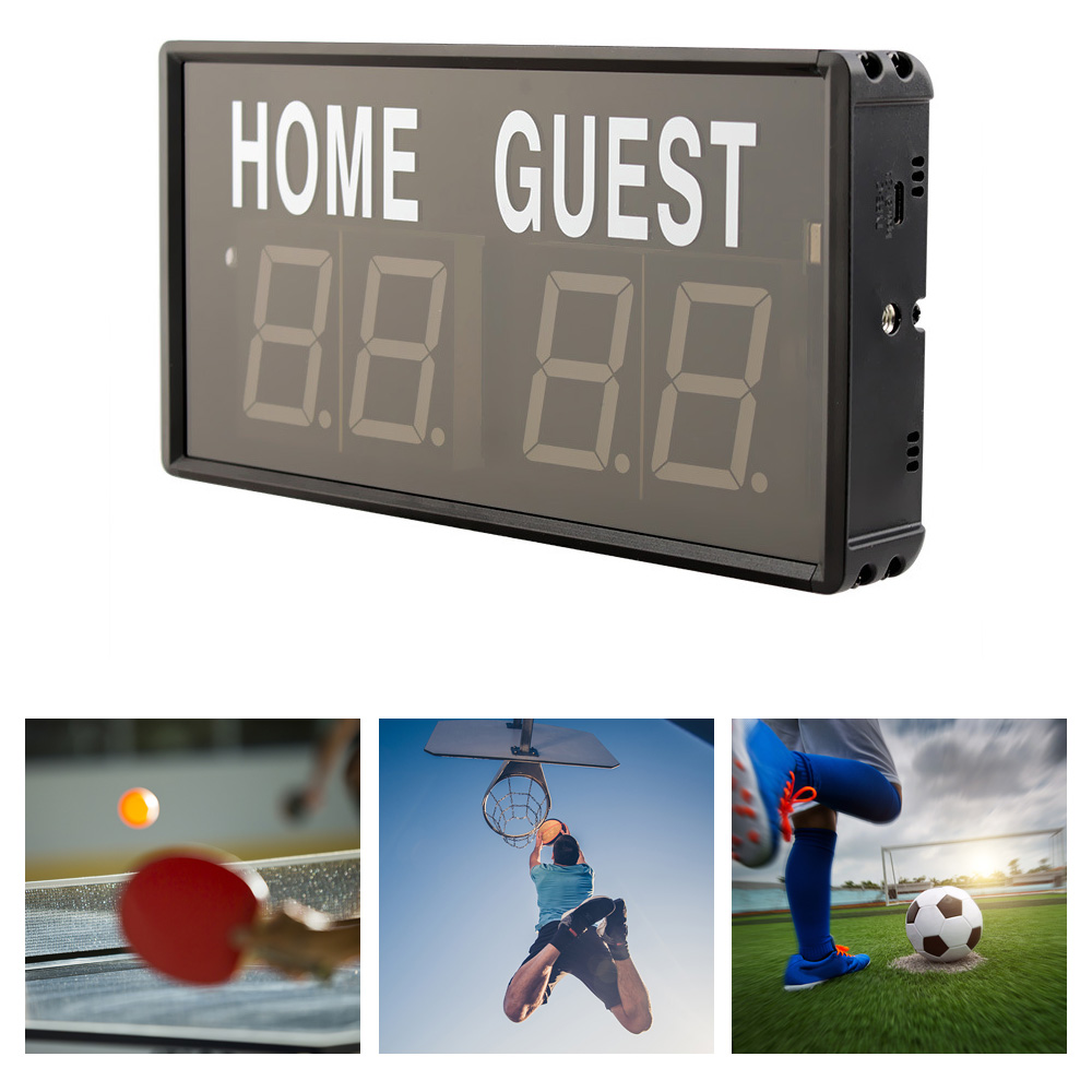 Portable 4 Digit LED Scoreboar - Scoreboard Digital recension och pris