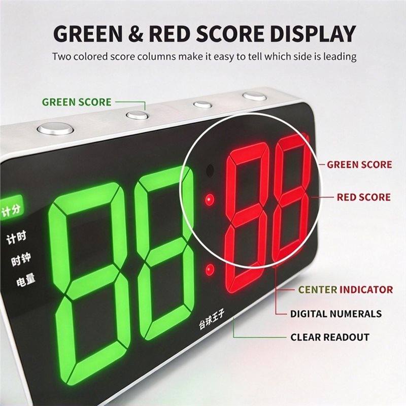 AD45 Billiards Electronic Scor - Scoreboard Digital recension och pris