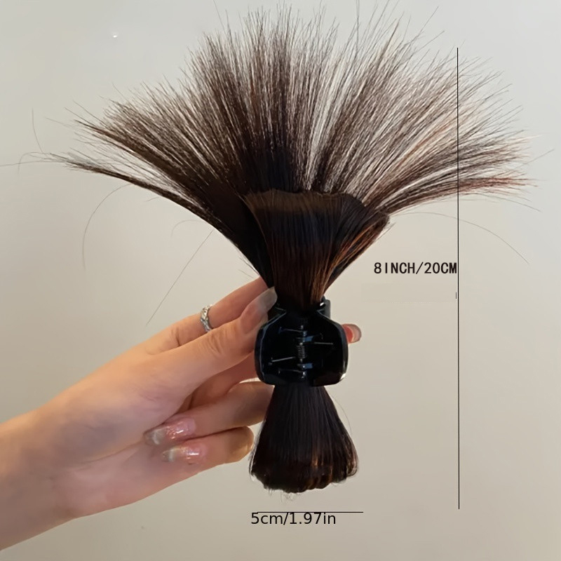 Synthetic  Women Half-tie Hair - Feather Shuttlecock recension och pris