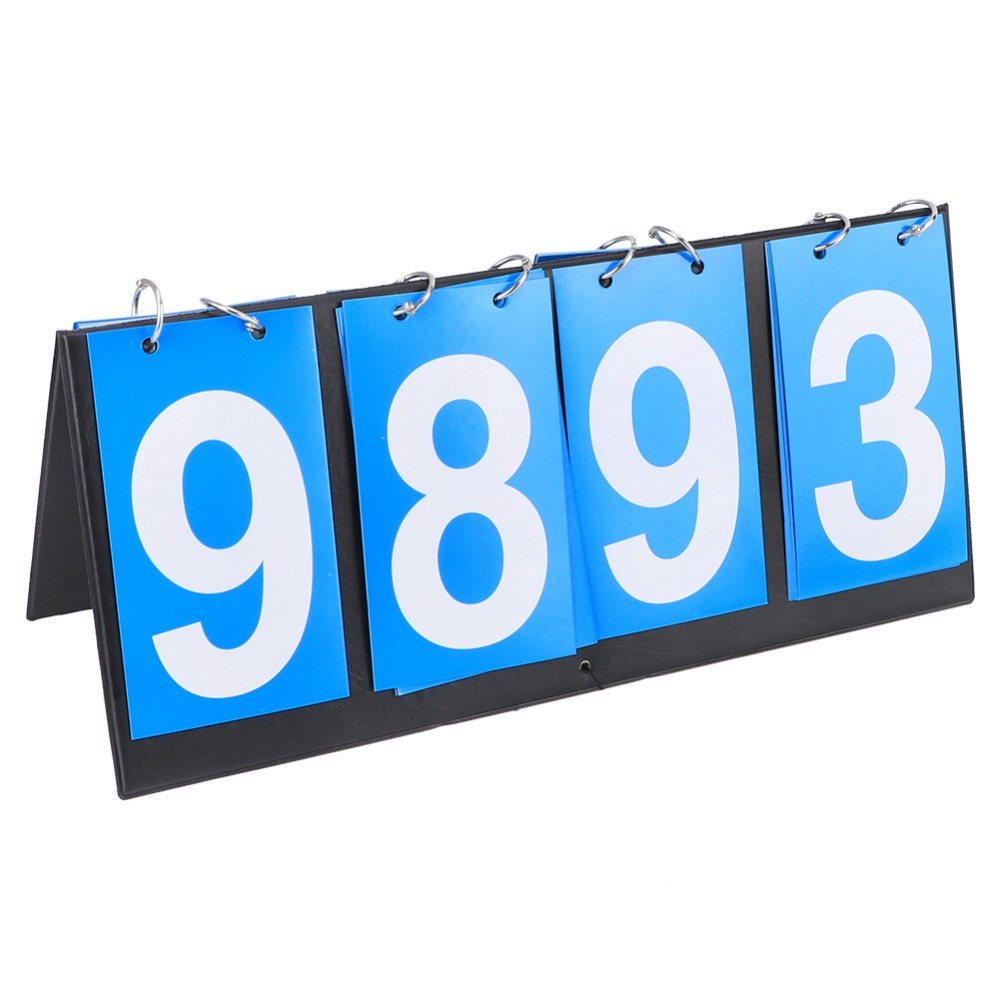 Blue 4‑Digit Scoreboard Flip D - Scoreboard Digital recension och pris