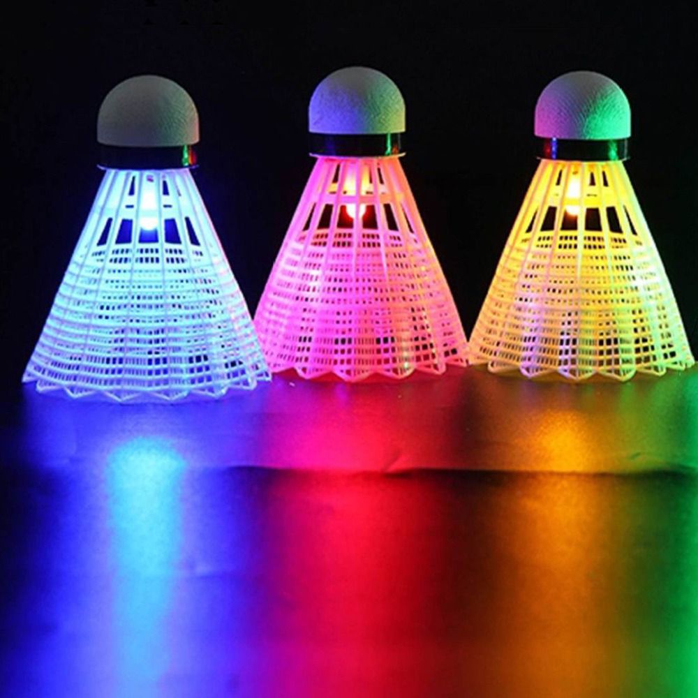 Light-up LED Badminton Glowing - Feather Shuttlecock recension och pris