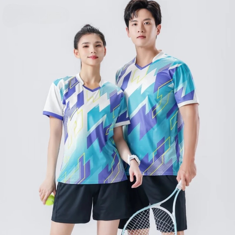 New Men's T-shirts Women Quick - Badminton Jersey recension och pris