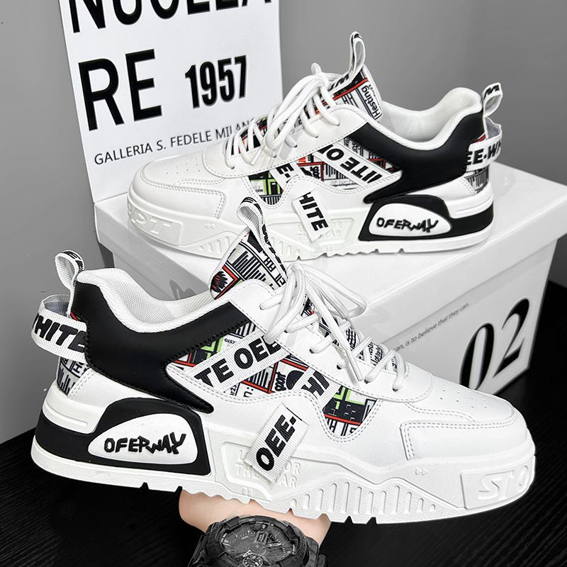 Casual Fashion Leather Sneaker - Badminton Shoes Men recension och pris
